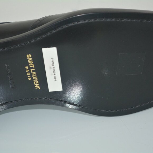 NIB  SAINT LAURENT MENS LACE UP LEATHER  SHOES main image 9